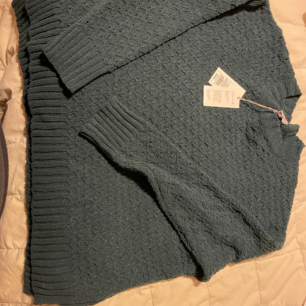 Oversized plus size sweater